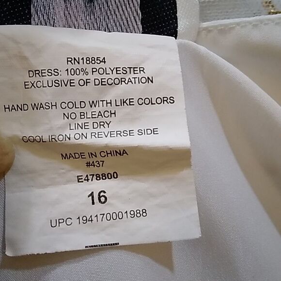 Rare Editions Dress Size 16 - Picture 9 of 13